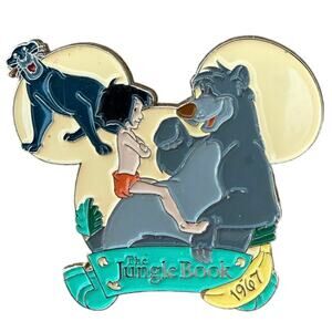 Magical Moments of Disney Bradford Exchange Disney Pin The Jungle Book